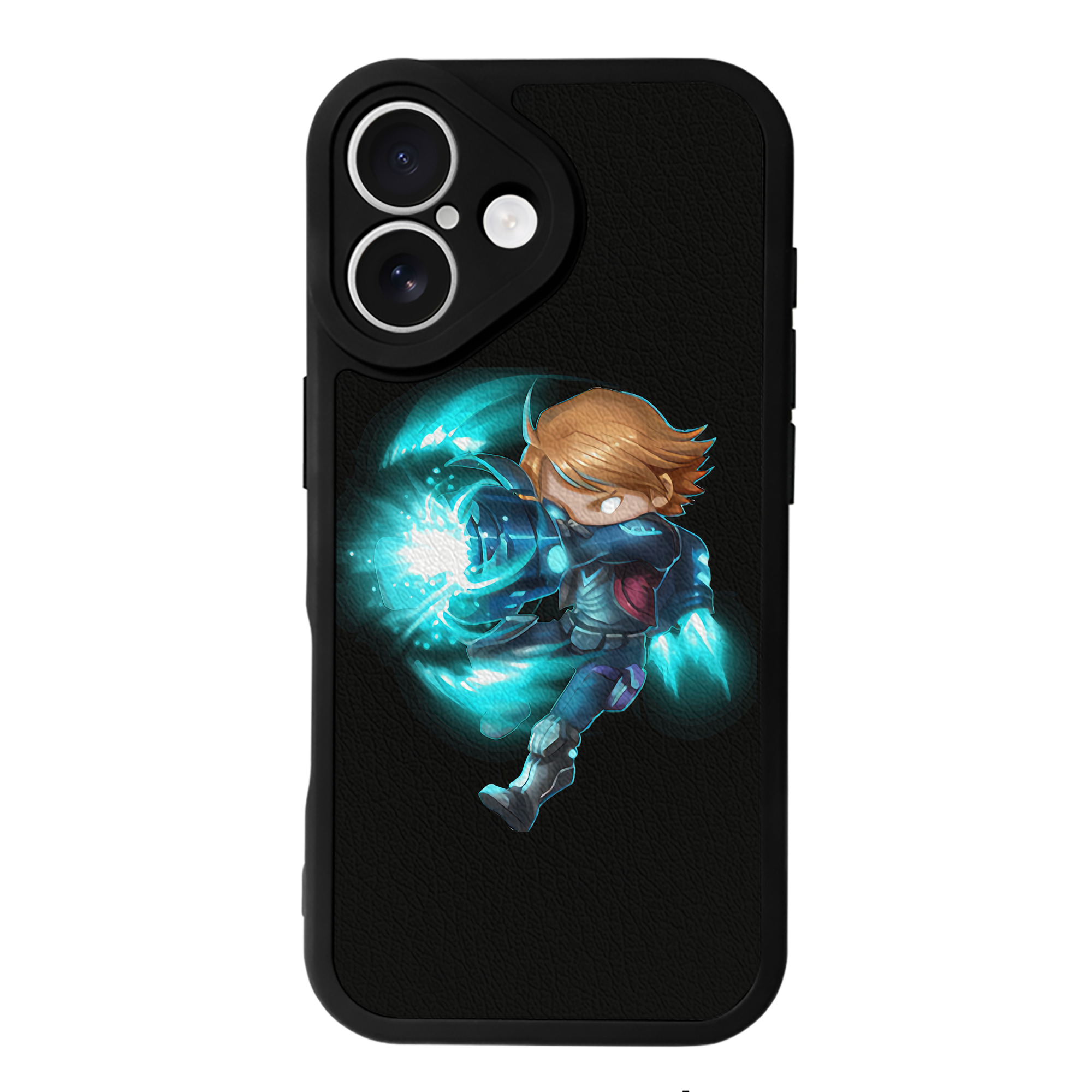 （画像用） リーグ・オブ・レジェンド League of Legends LOL 【iPhone 16シリーズ対応】シリコンスマホケース（レザー調） 材質：シリコン